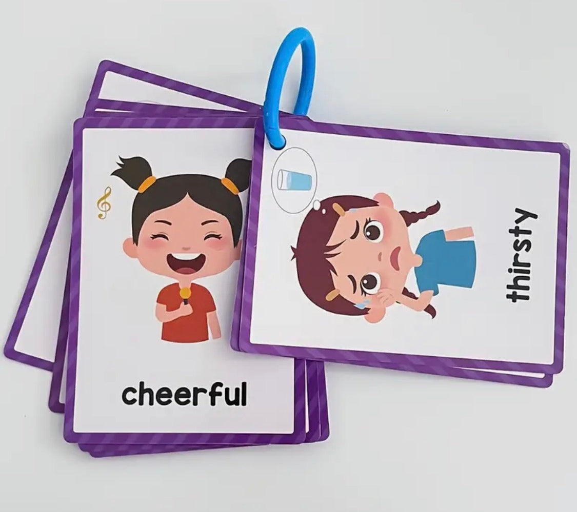 Emotion flash cards