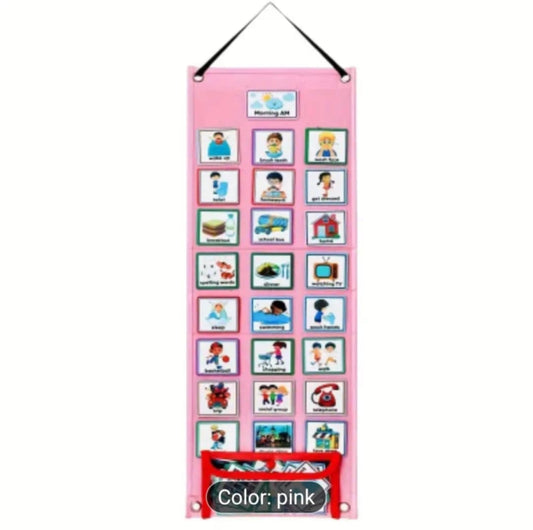 Visual aid PEC boards (Daily Routine)