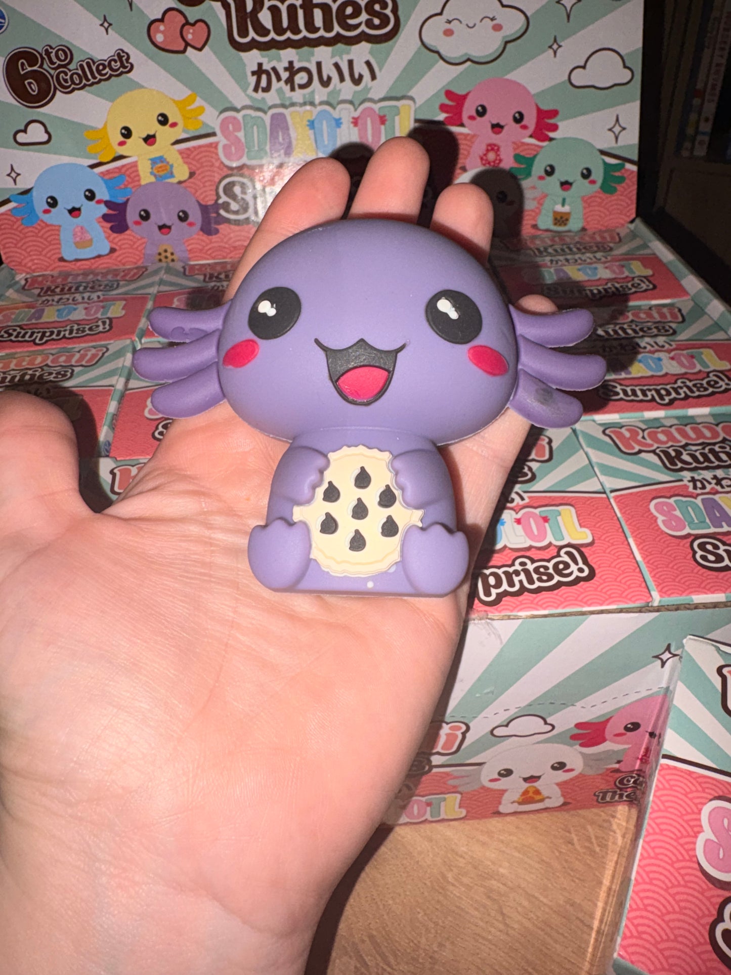 Surprise mystery Snaxolotl figures