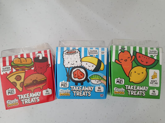 Take-Away box of squishies