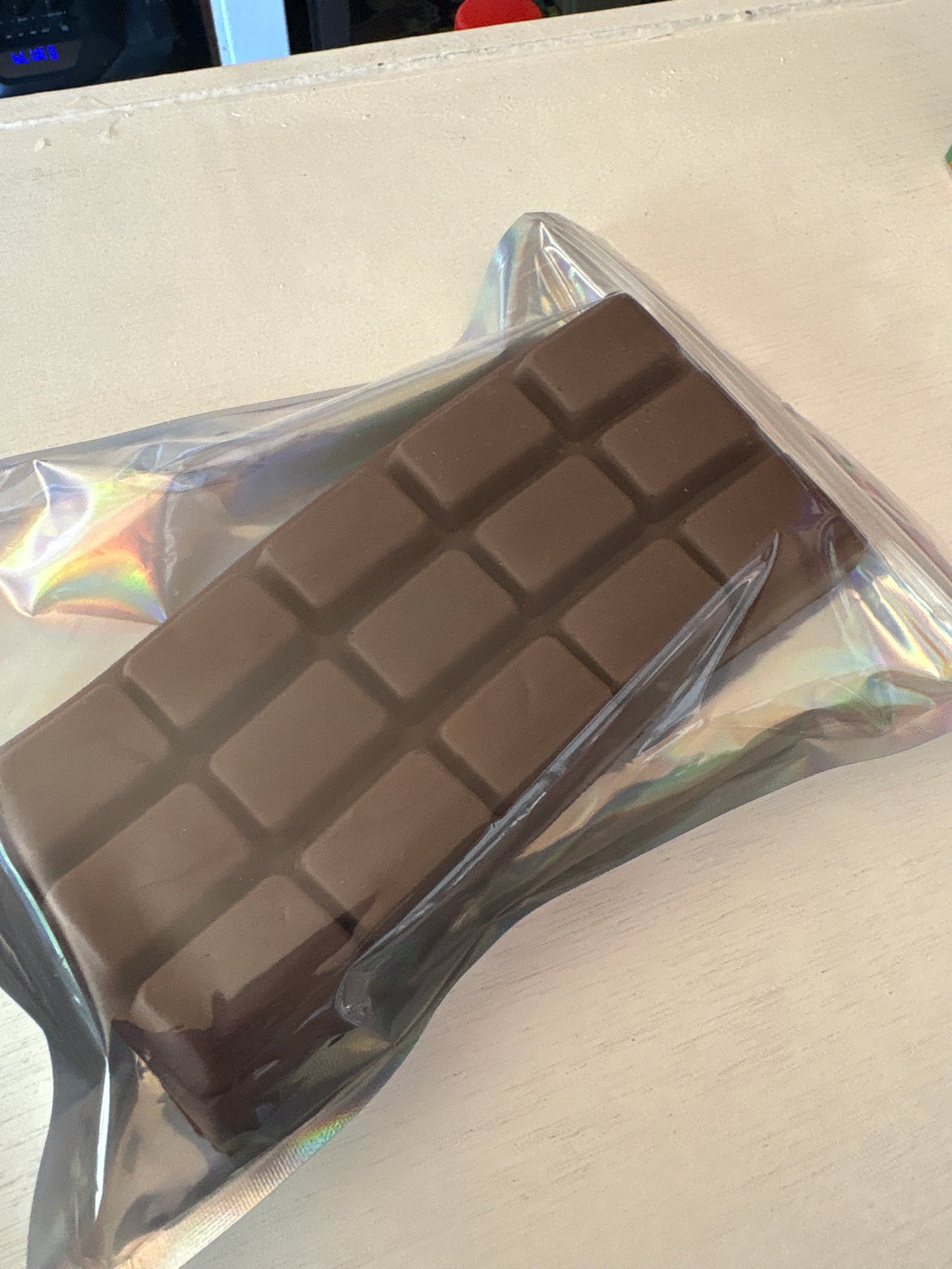 Squishy slow rise chocolate bar (please read description)