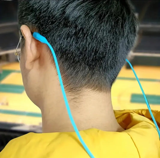 Silicone glasses strap
