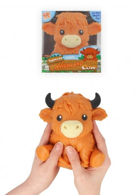 Giant squishy highland cow foam filled