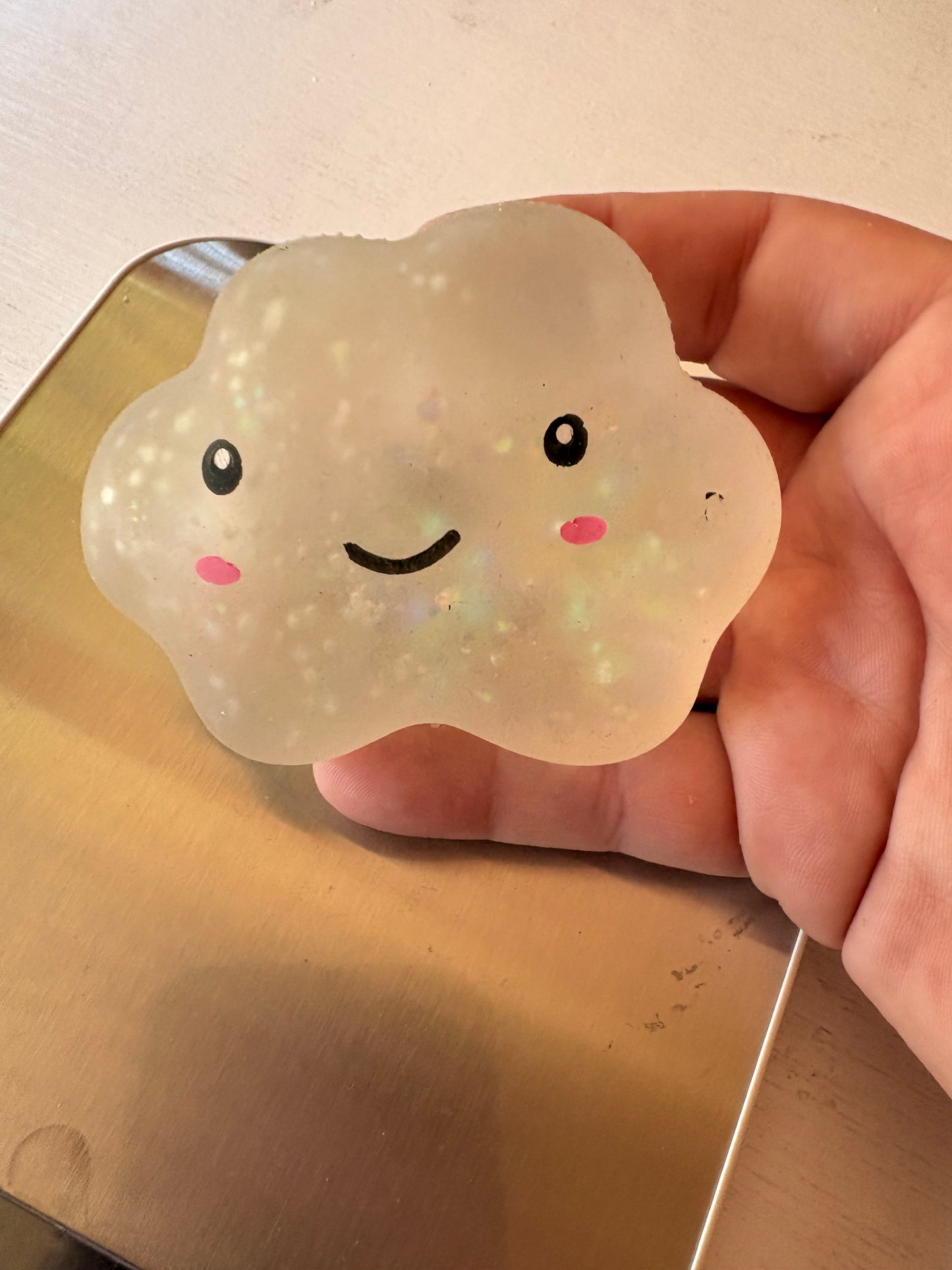 Squishy sugar cloud