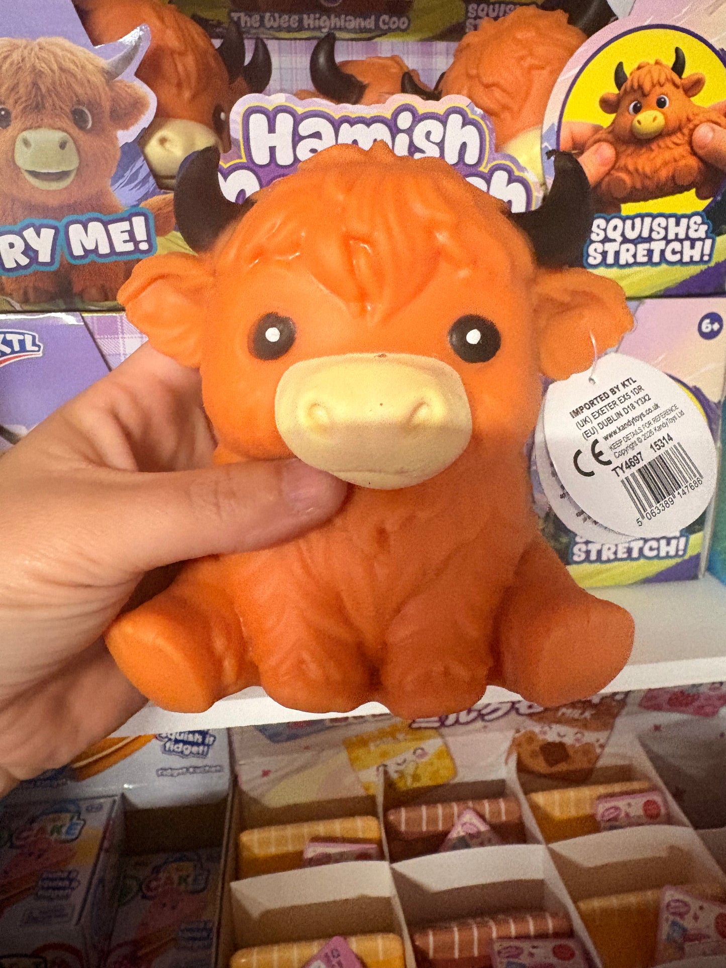 Highland Cow large squishy