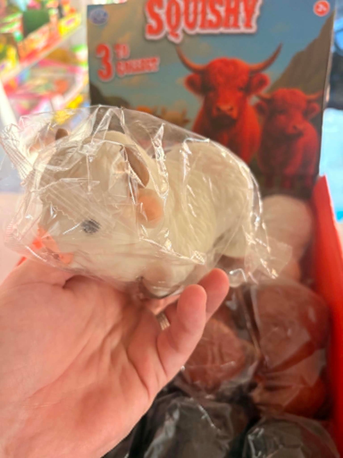 Highland cow squishy toy, adorable cute collectable