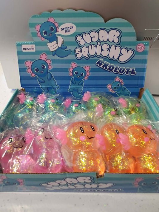 Axolotl sugar maltose squishy