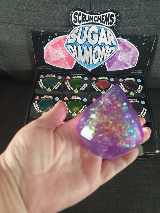 Sugar Diamond maltose glitter squishy