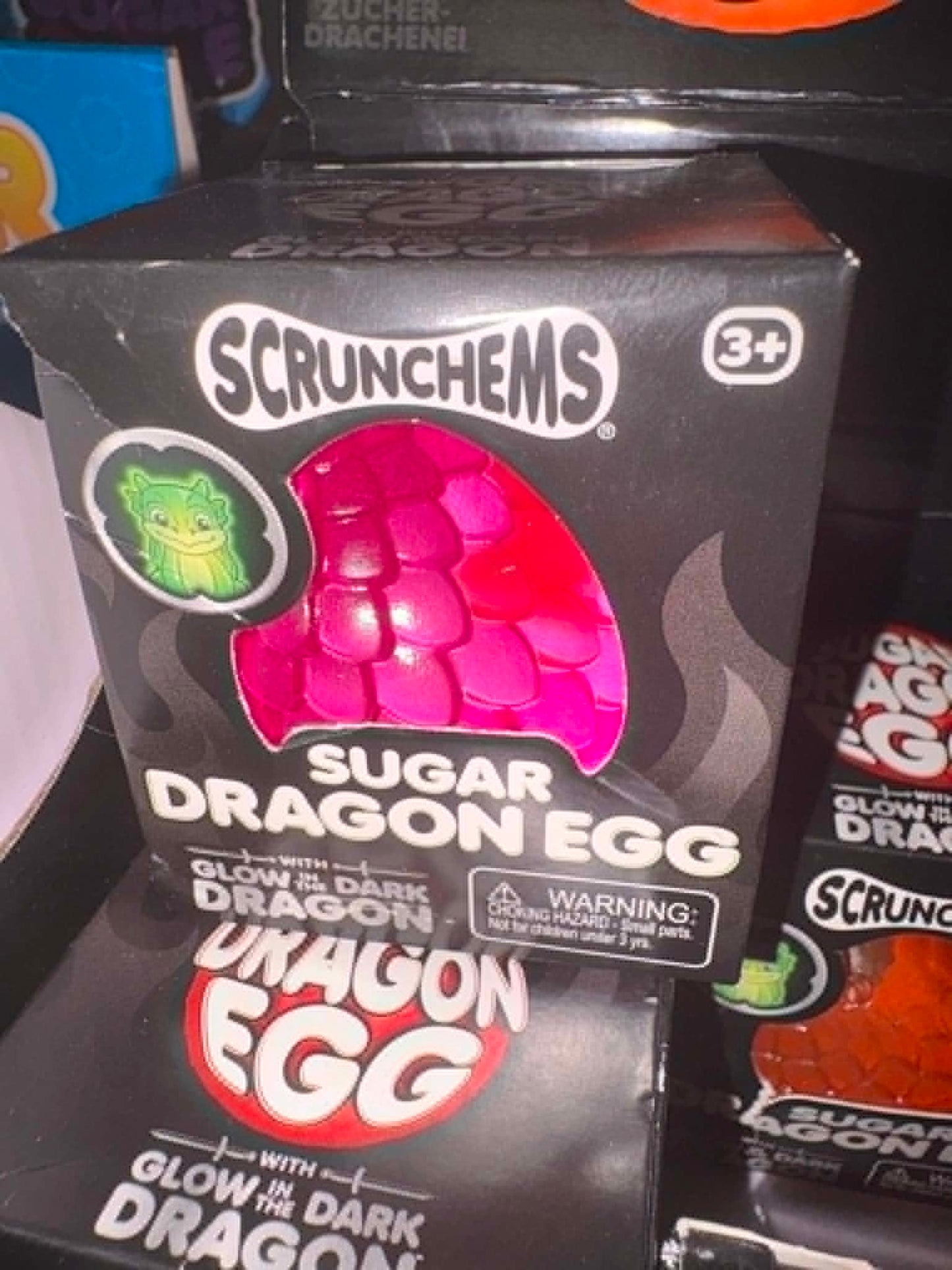 Scrunchems, Glow In The Dark Dragon Eggs, squishy toy for kids