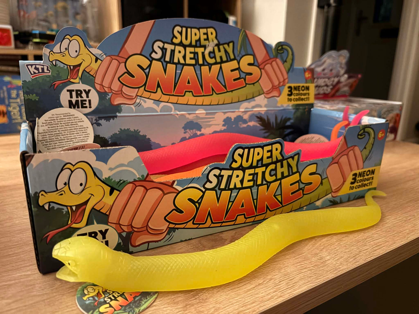 stretchy gel snake