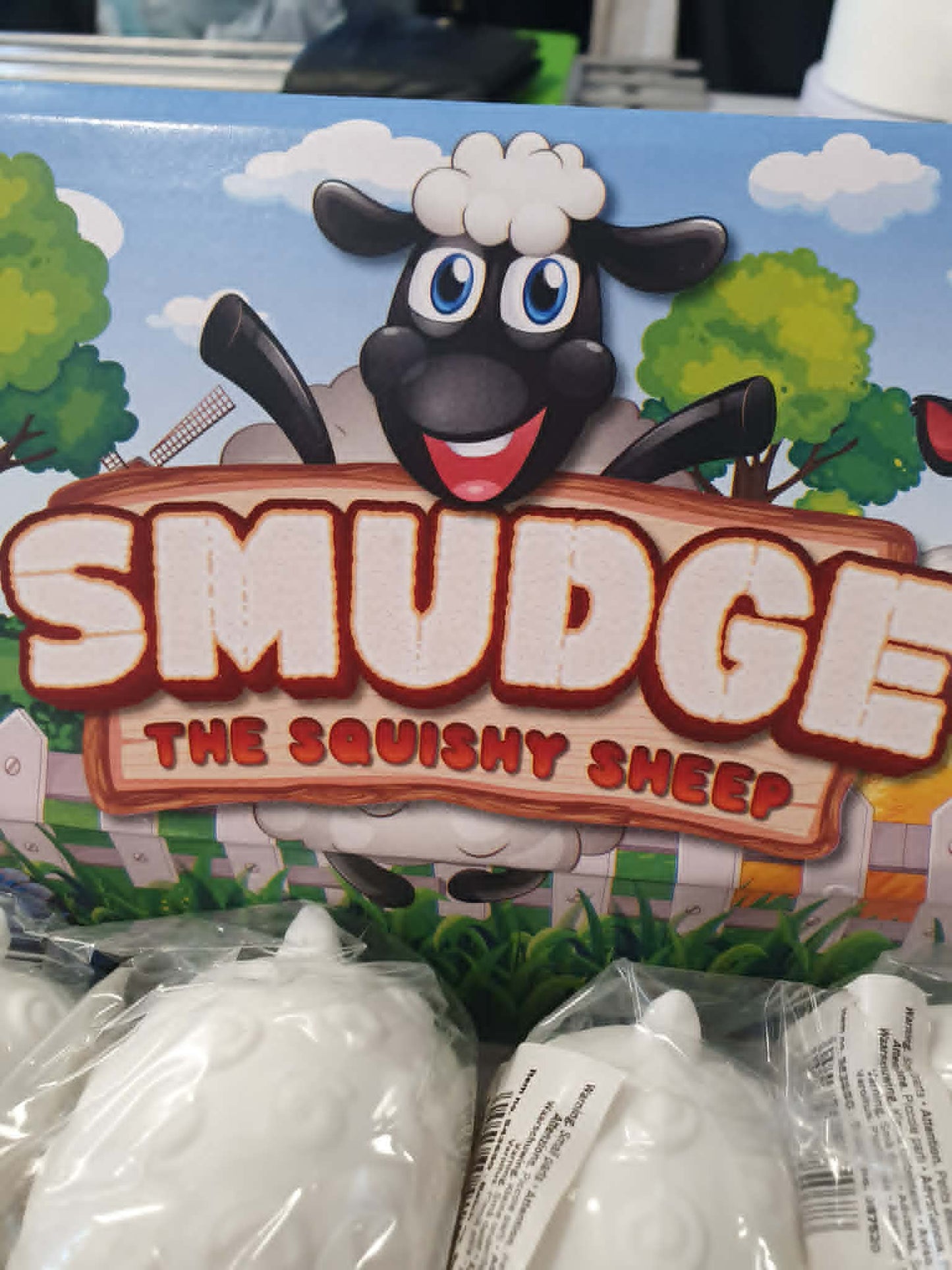 9cm Squishy Sheep