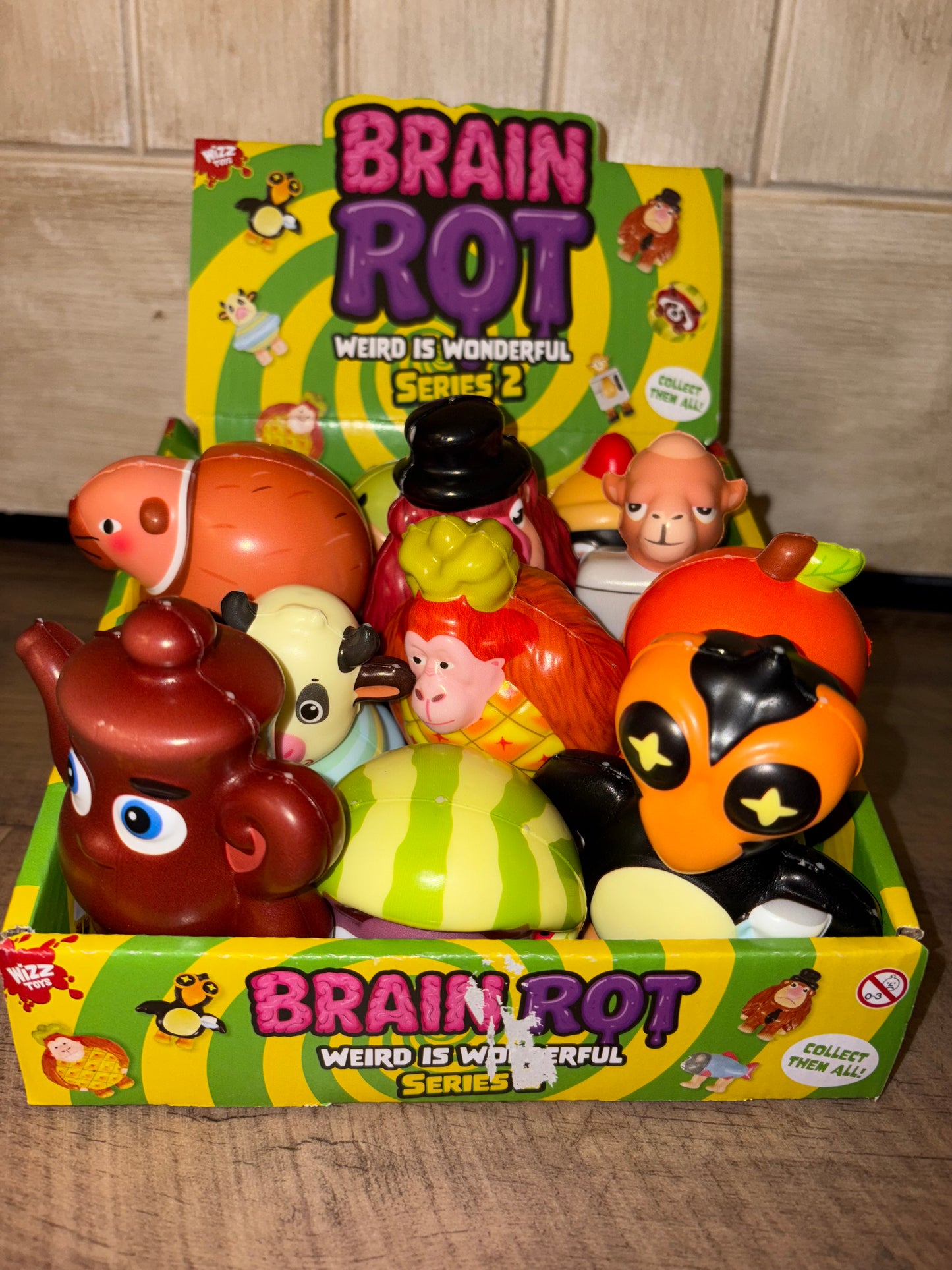 Brainrot foam, slow rise squishys