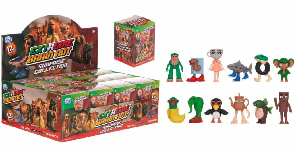 Extreme Brainrot Mystery figures