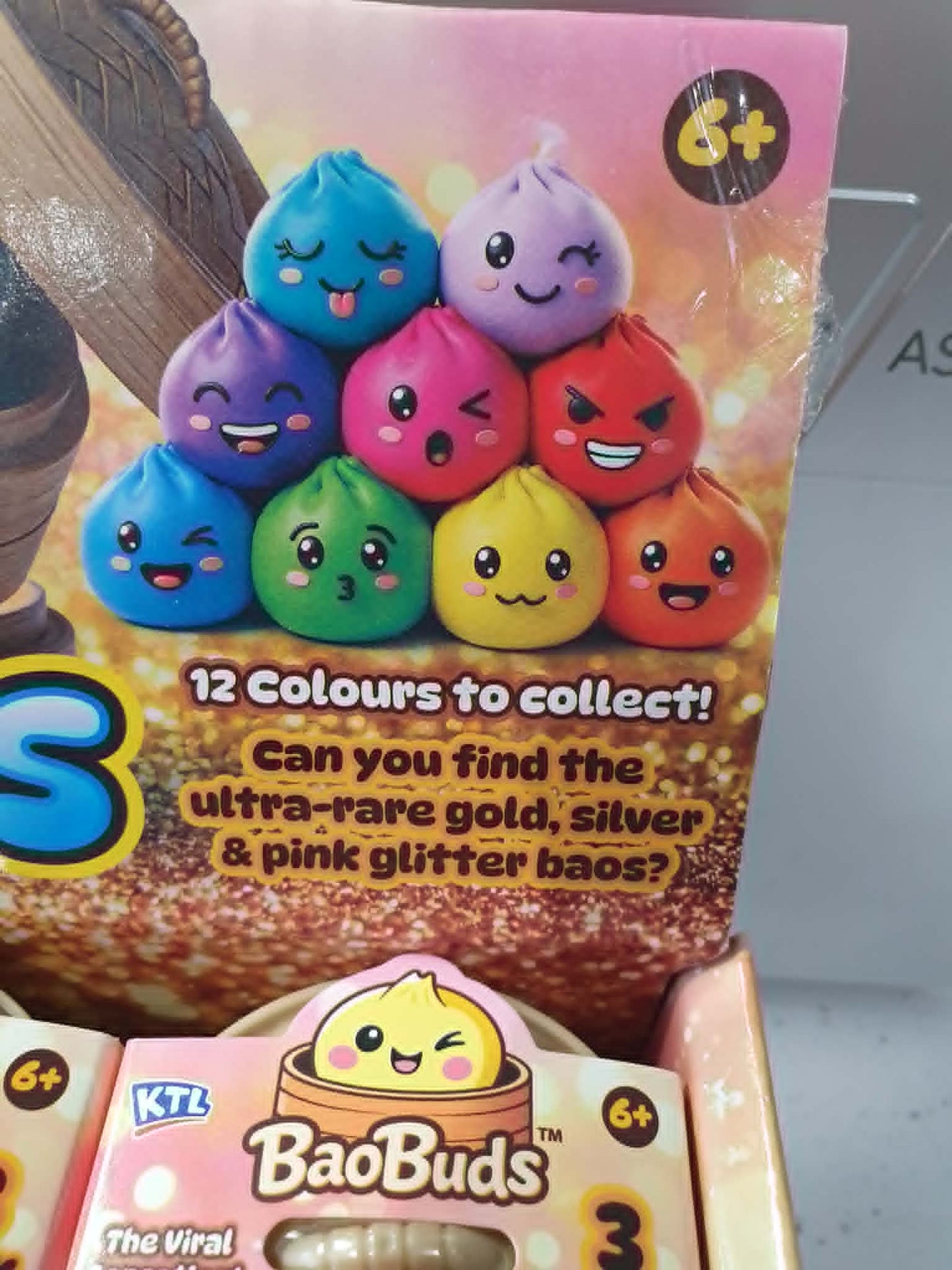 Bao Buns stackable 3 pack of mystery mini squishy dumpling