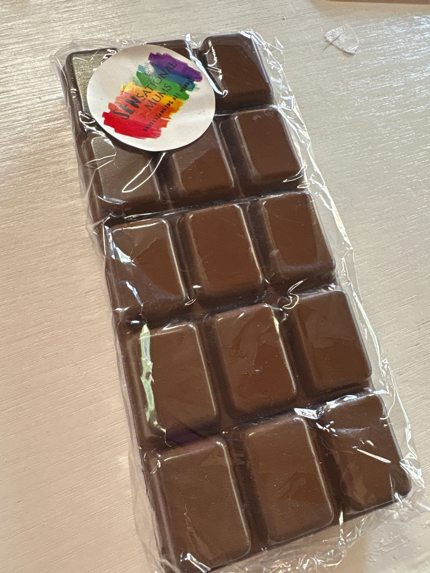 Slow rise squishy chocolate bar
