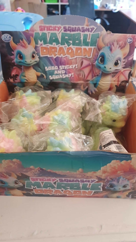 Marble Dragon squishy toy