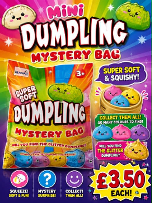 Mystery mini dumpling bag