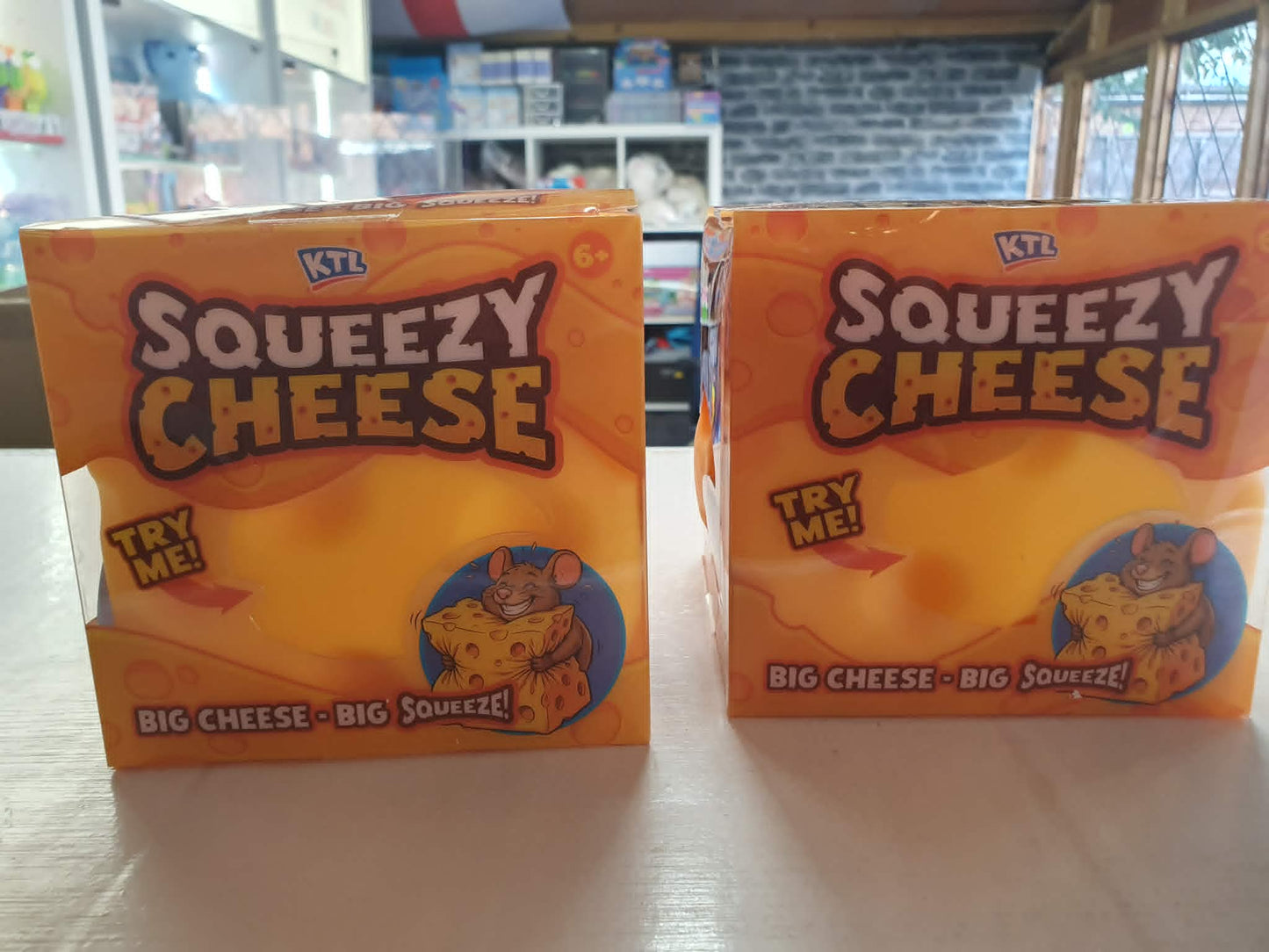 Viral KTL dough filled giant cheese, toy