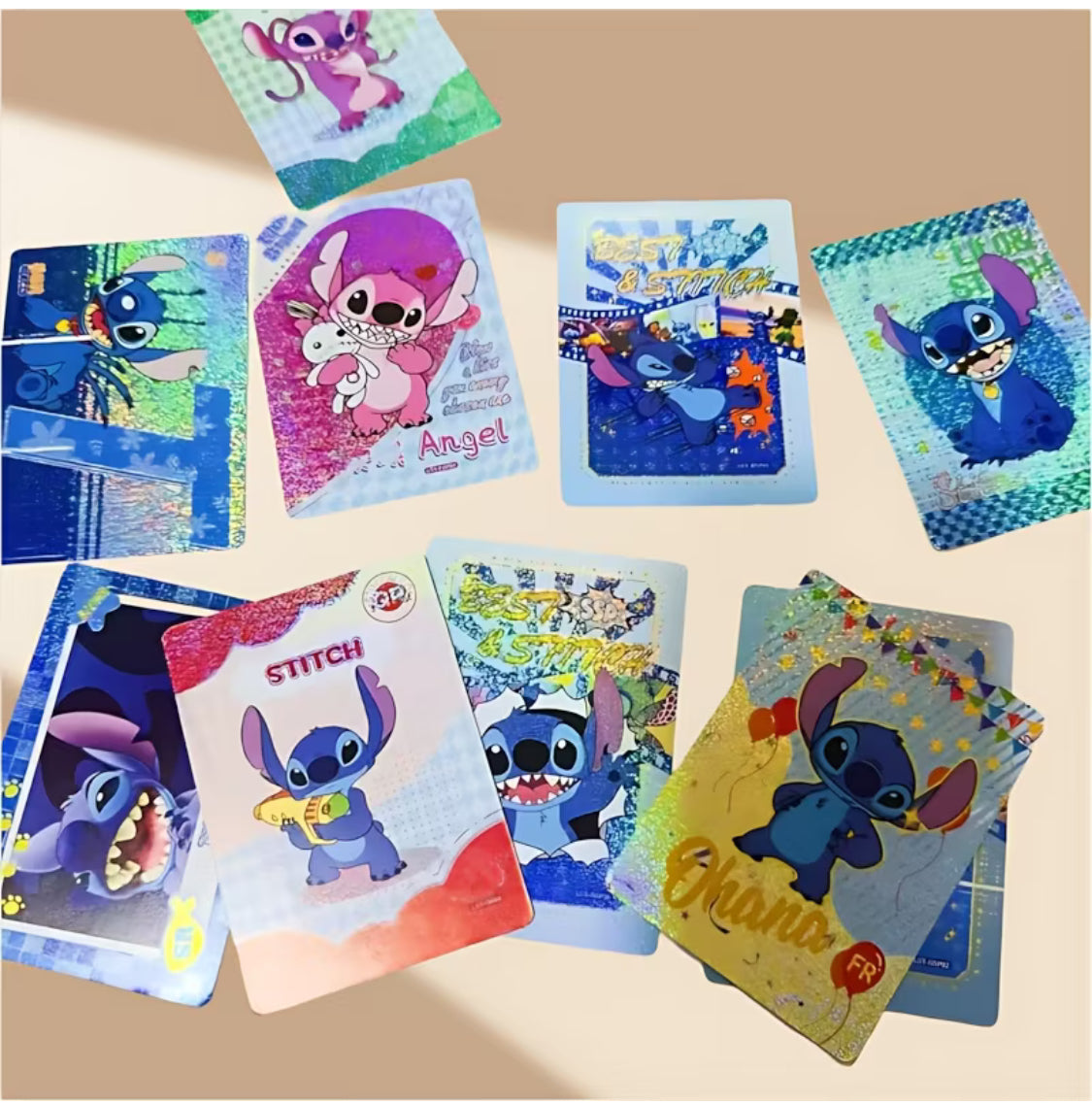 Trading cards, Stitch & Brainrot