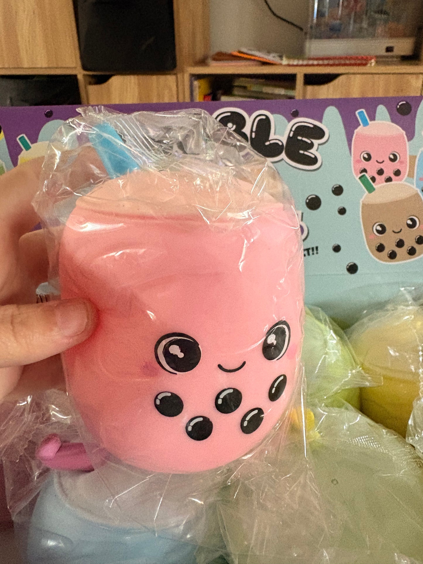 Large squishy bubble tea