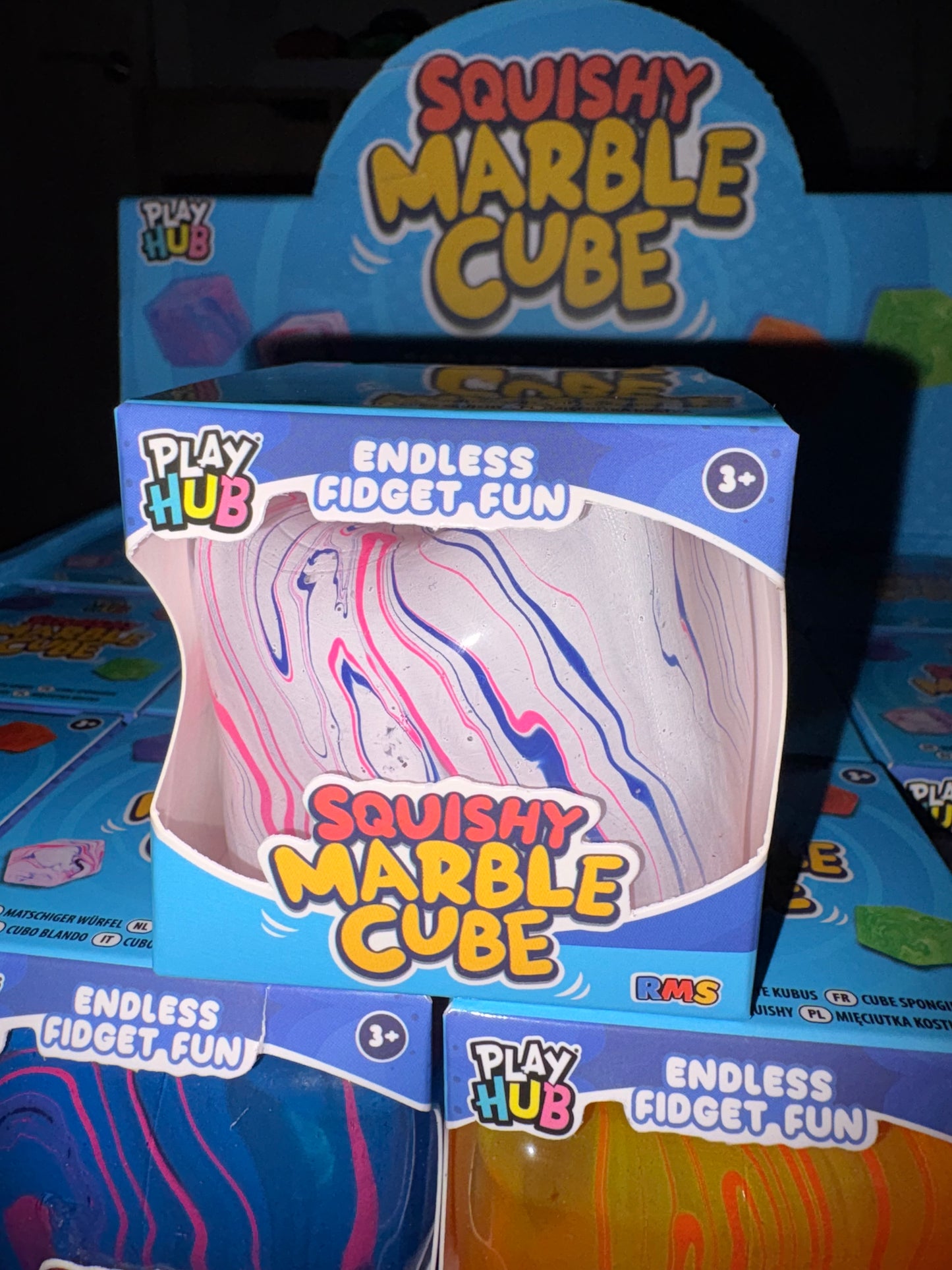 RMS marble sugar maltose squishy cubes