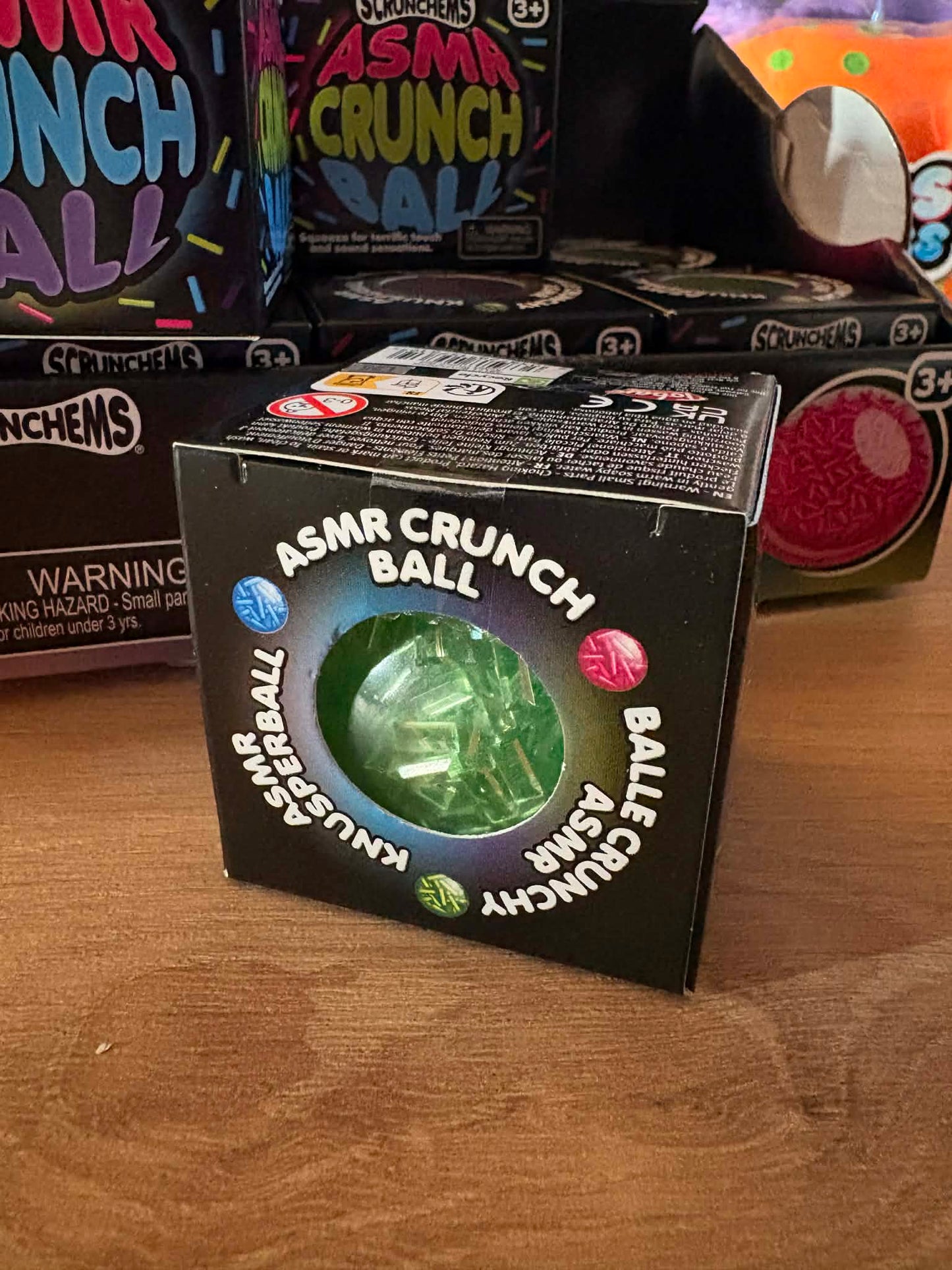 ASMR crunch balls