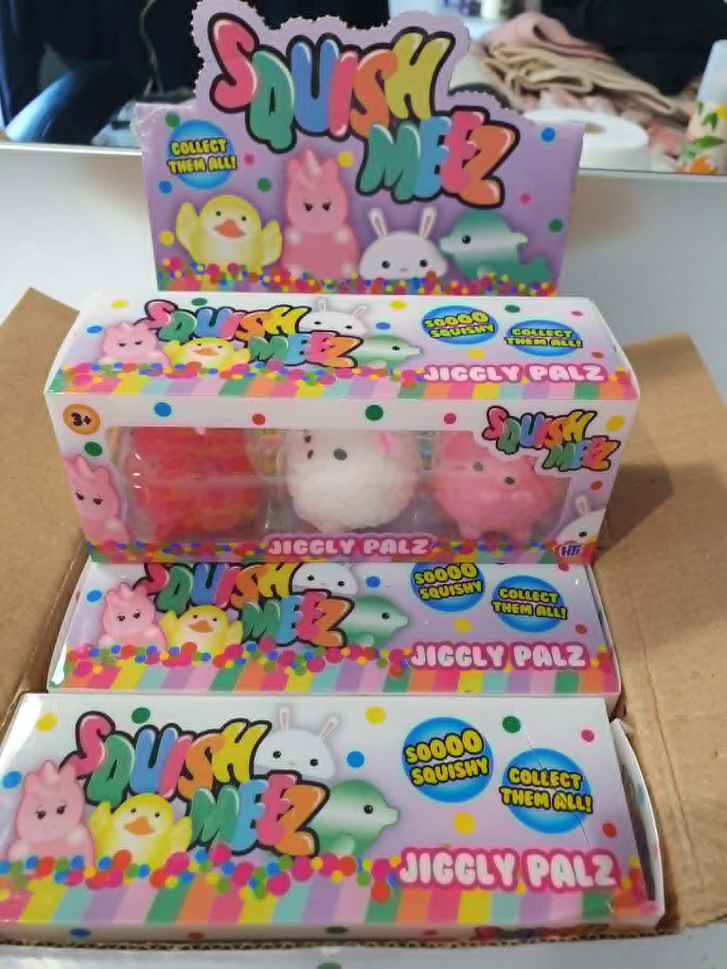 Squishy Jiggly Pals set of 3