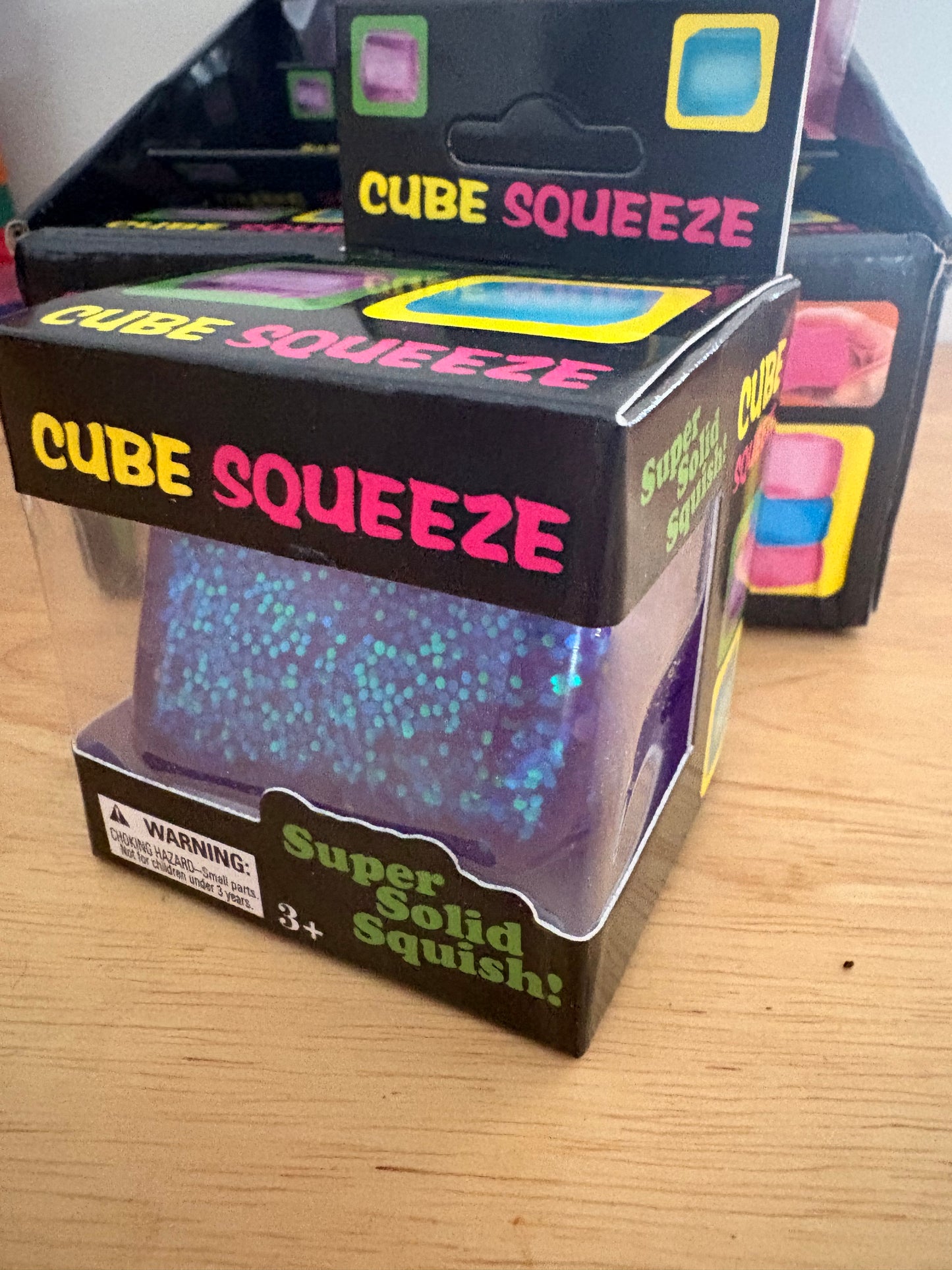 Sugar maltose glitter cubes