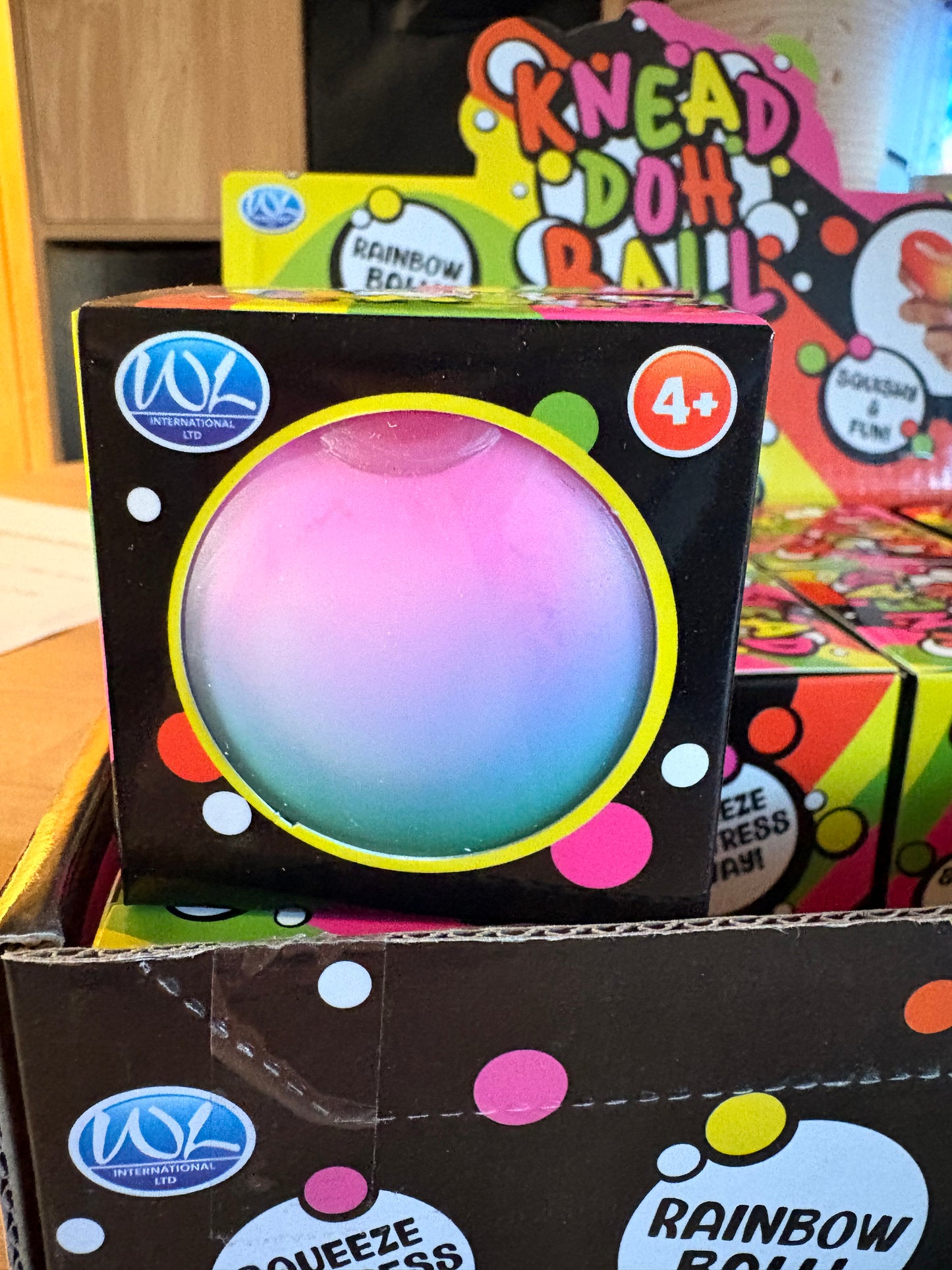 Knead doh ball, sensory, fidget toy, anxiety & stress relief