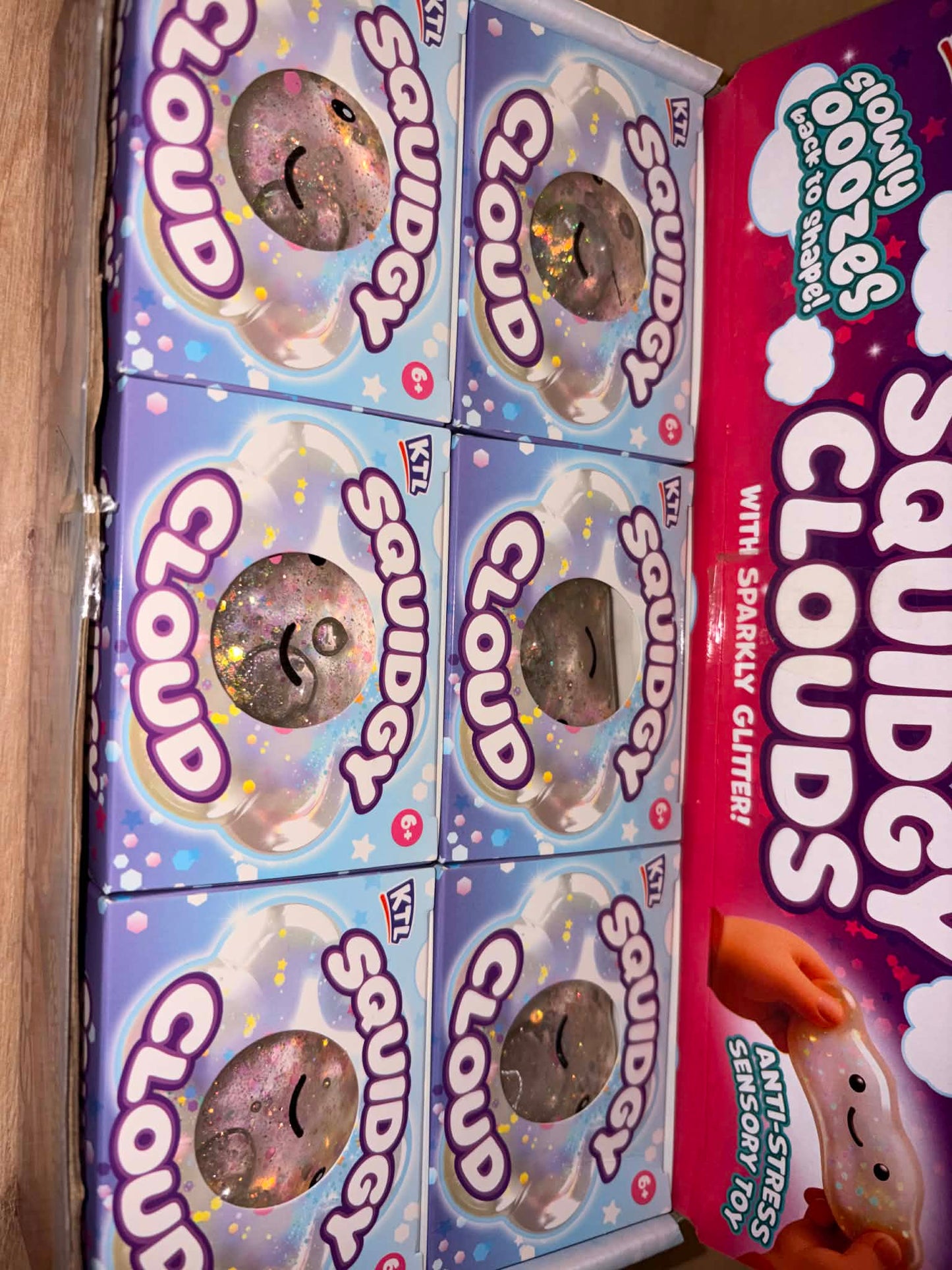 squishy clouds fidget, sensory toy