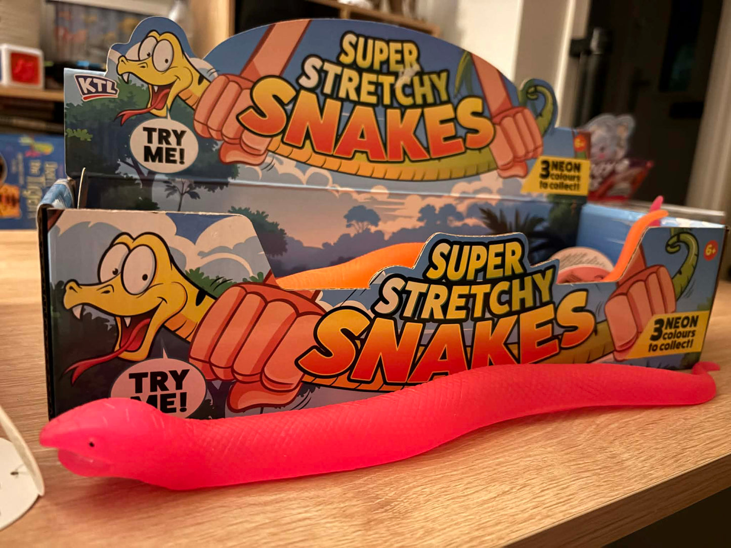 stretchy gel snake