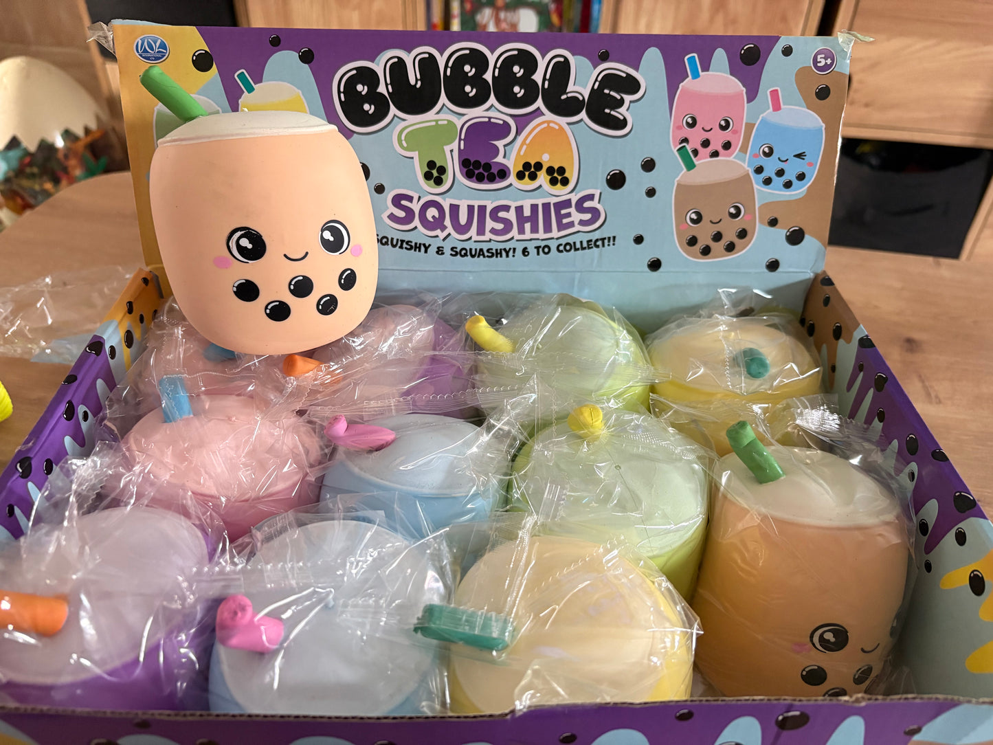 Large squishy bubble tea
