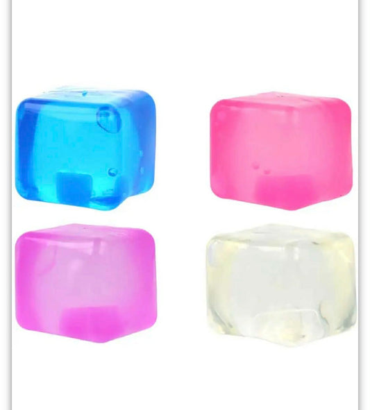 Squeezy Ice Cube, sensory, fidget squeezable toy