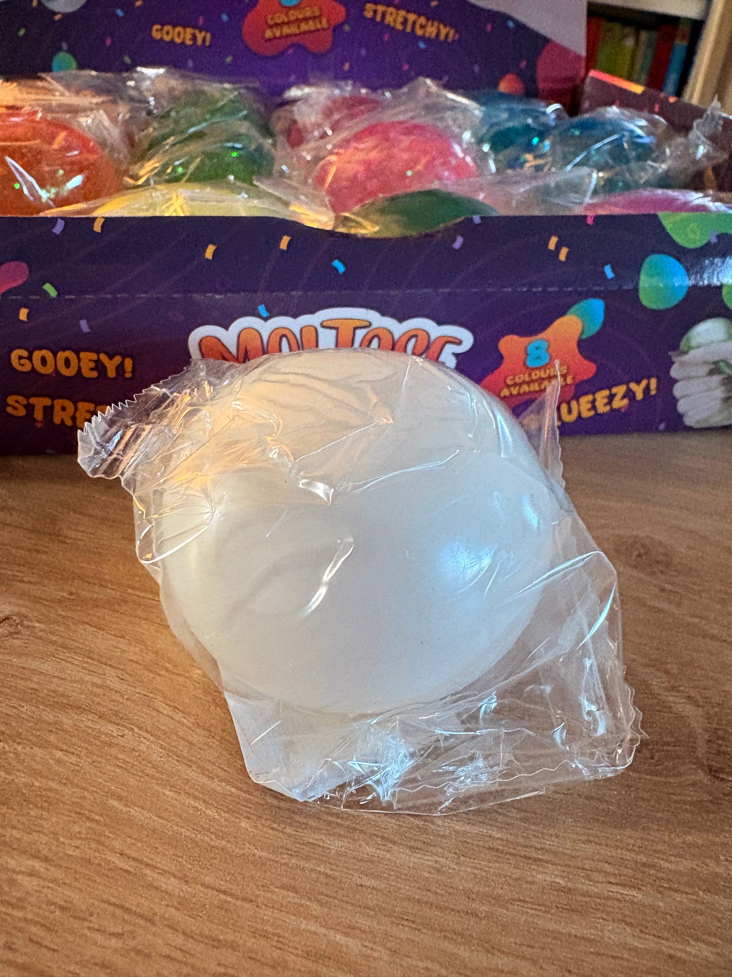 Sugar maltose stress balls, great for those with anxiety or just for fun