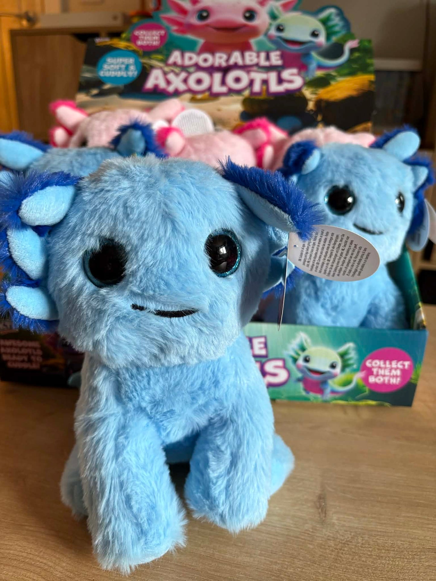 Axolotl cute plush teddy
