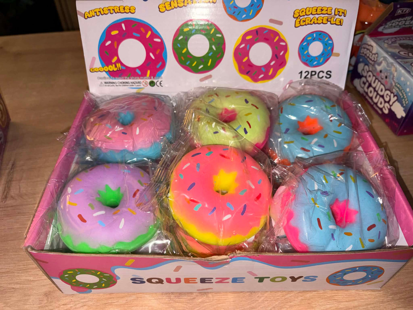 Squishy Donuts, fidget toy