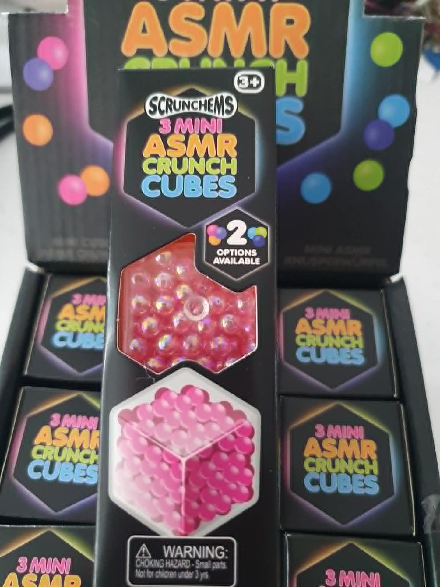 ASMR crunch cubes 3 pack