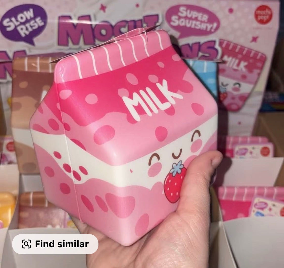 All foam slow rise giant mochi milk squishy