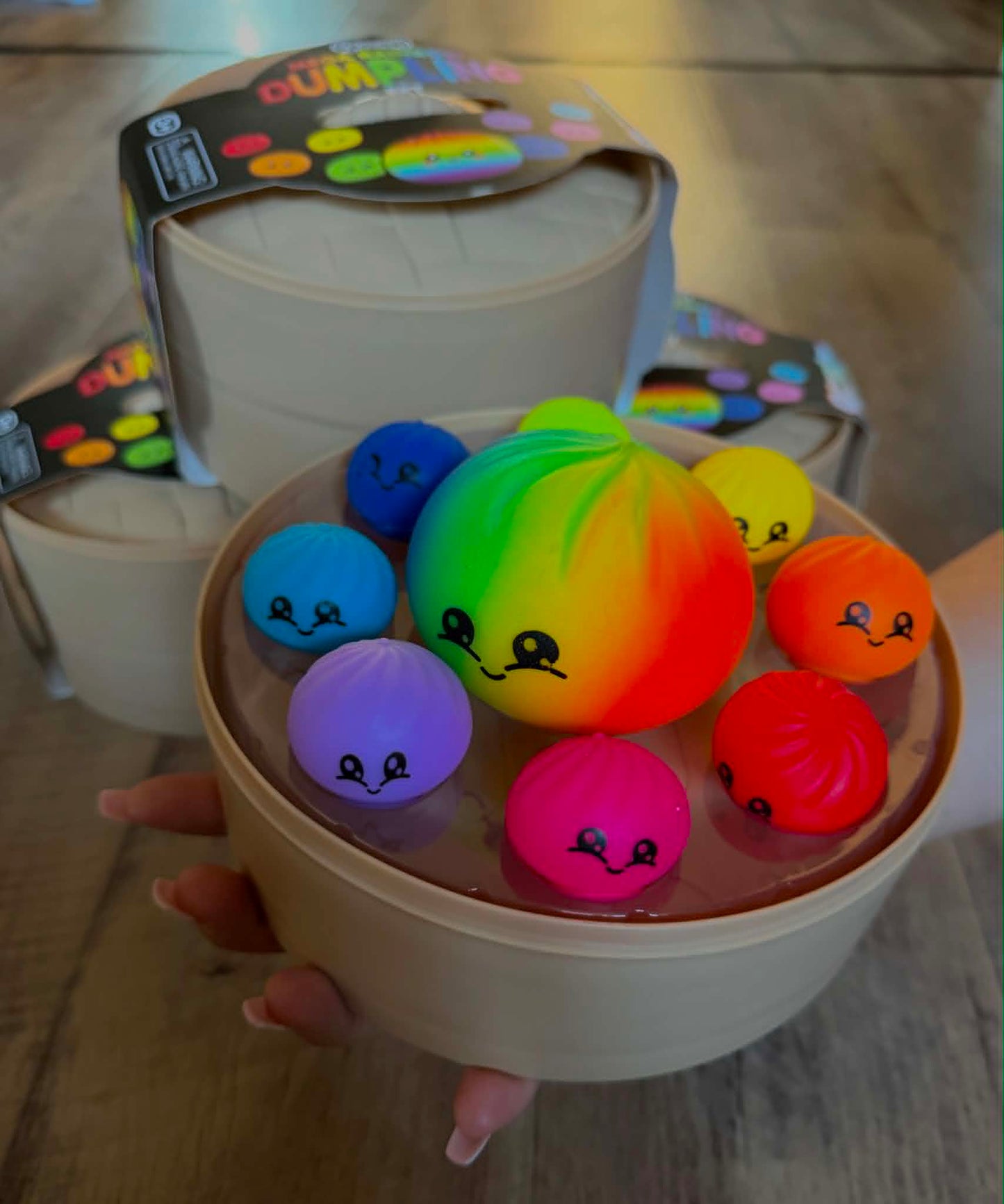 Viral Scrunchems Mega Rainbow Dumpling Set