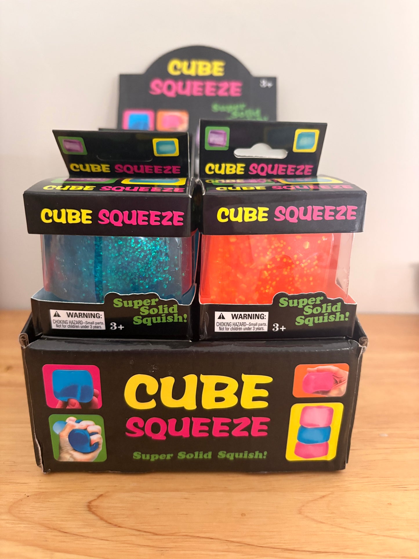 Sugar maltose glitter cubes