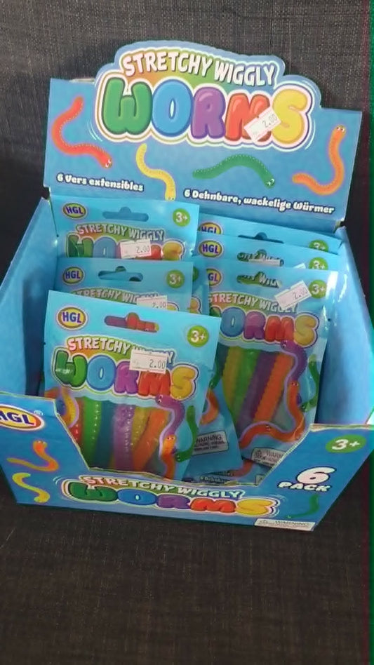 Worms stretchy squishy toy