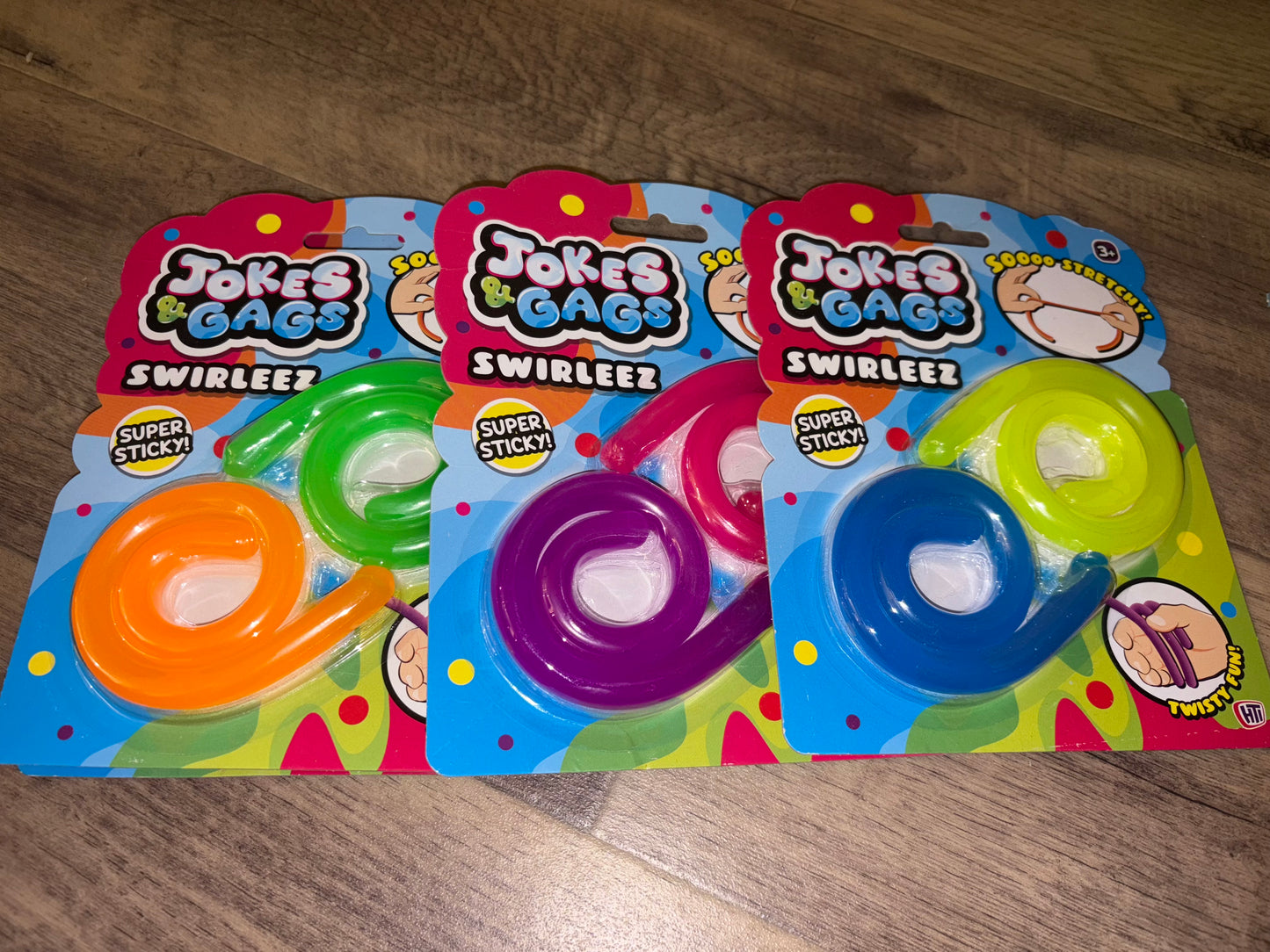 Swirleez pack of 2 squishy toy