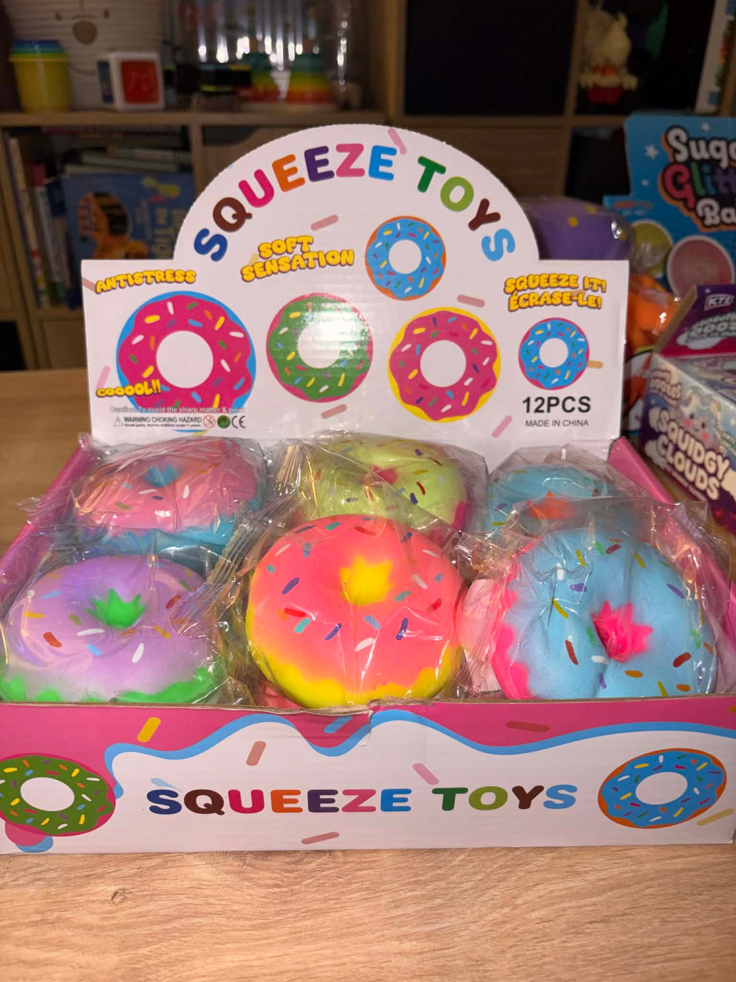 Squishy Donuts, fidget toy