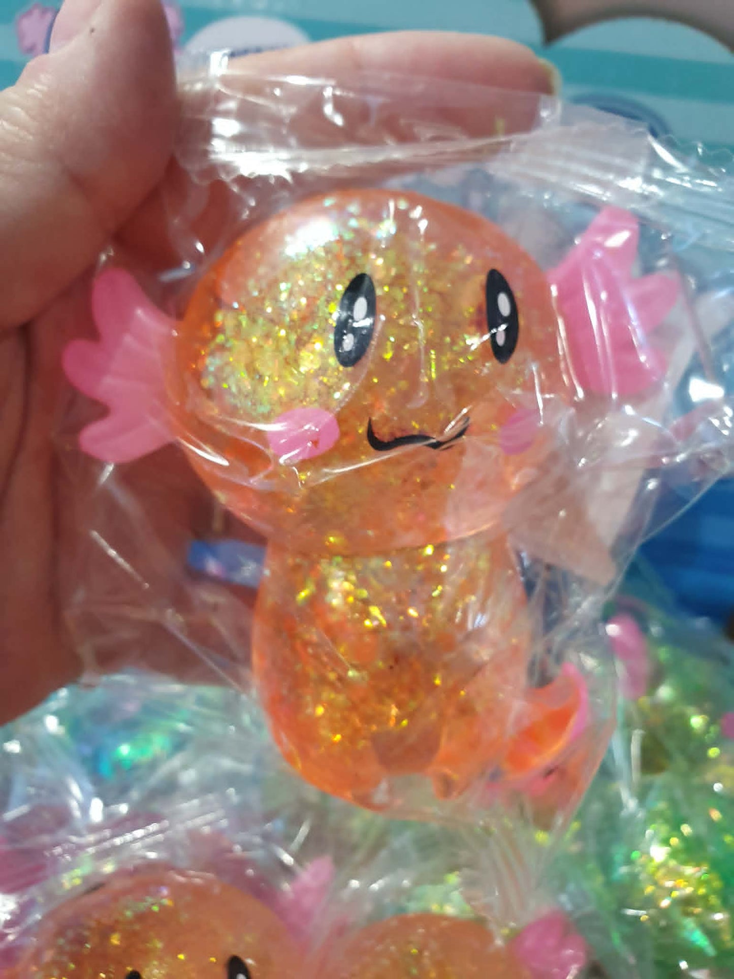 Axolotl sugar maltose squishy