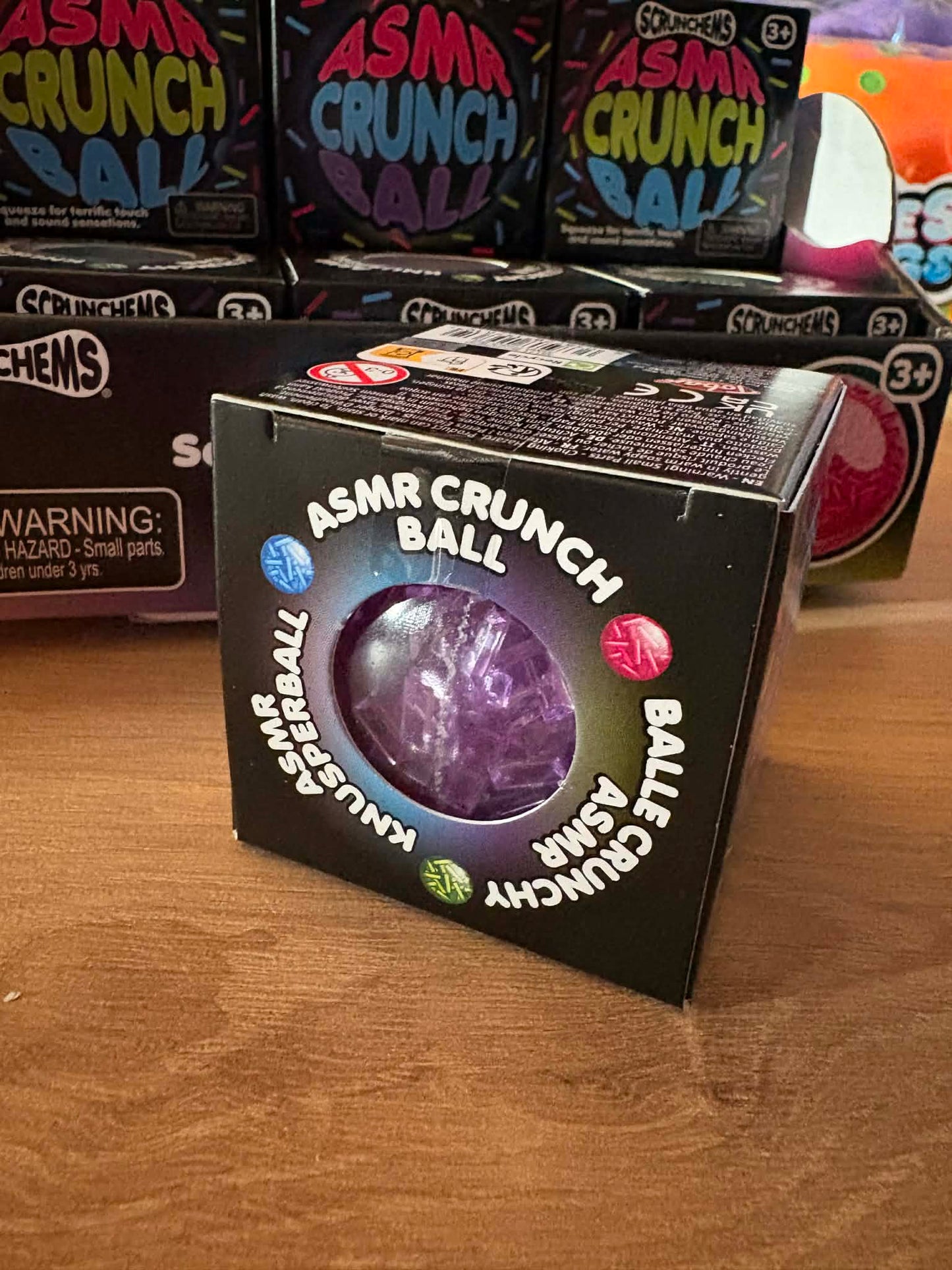 ASMR crunch balls