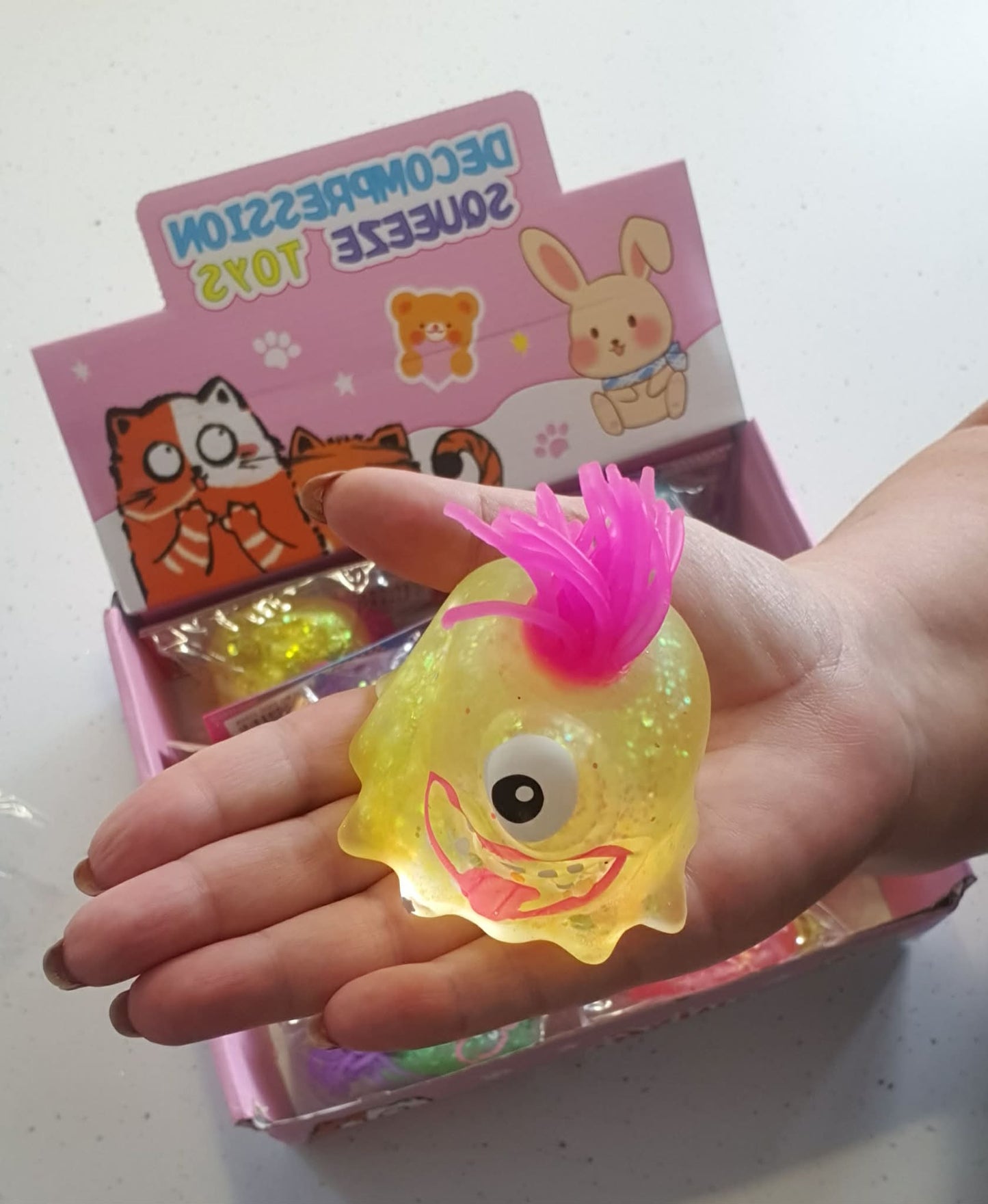 sugar squishy glitter aliens