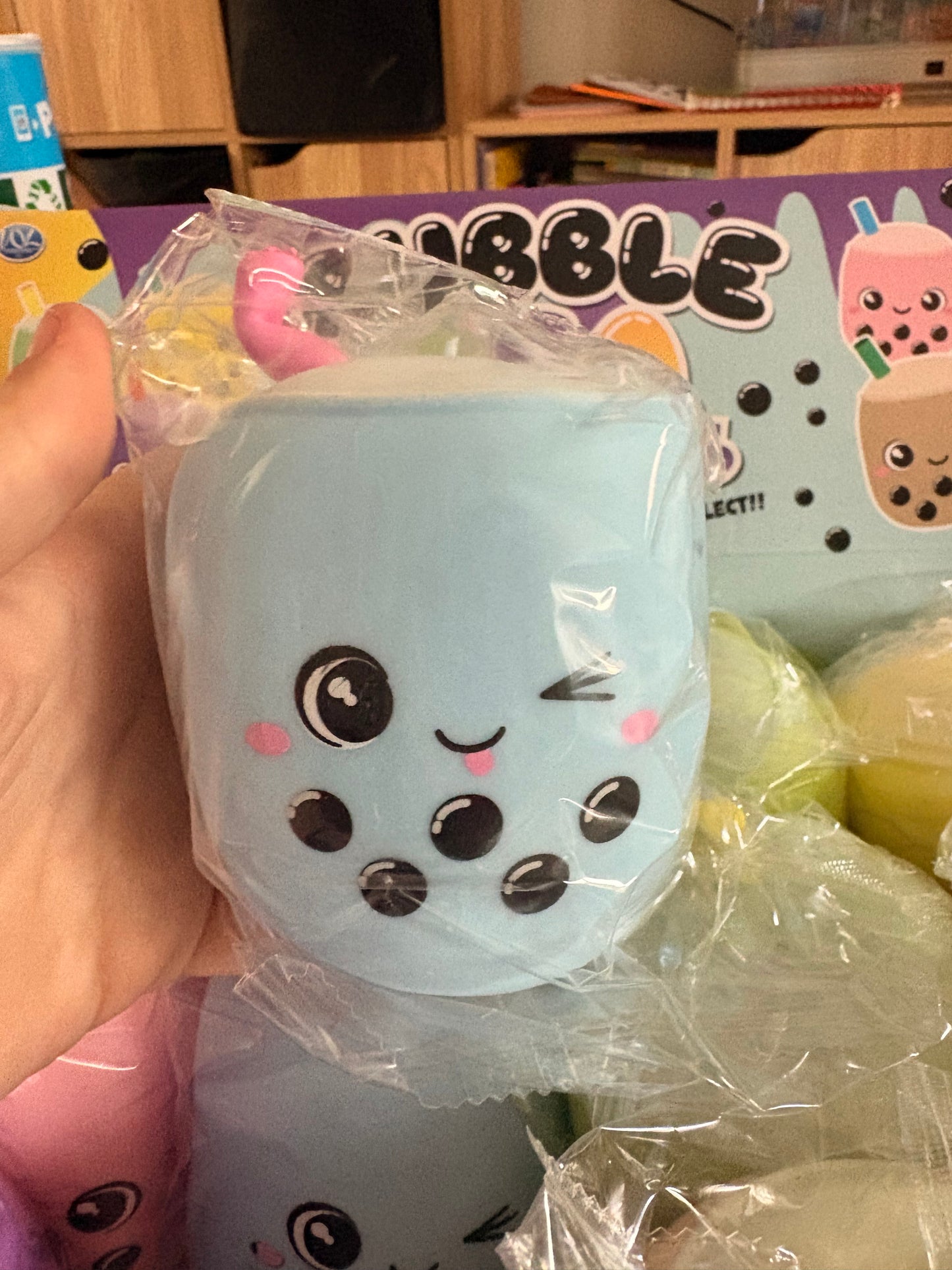 Large squishy bubble tea