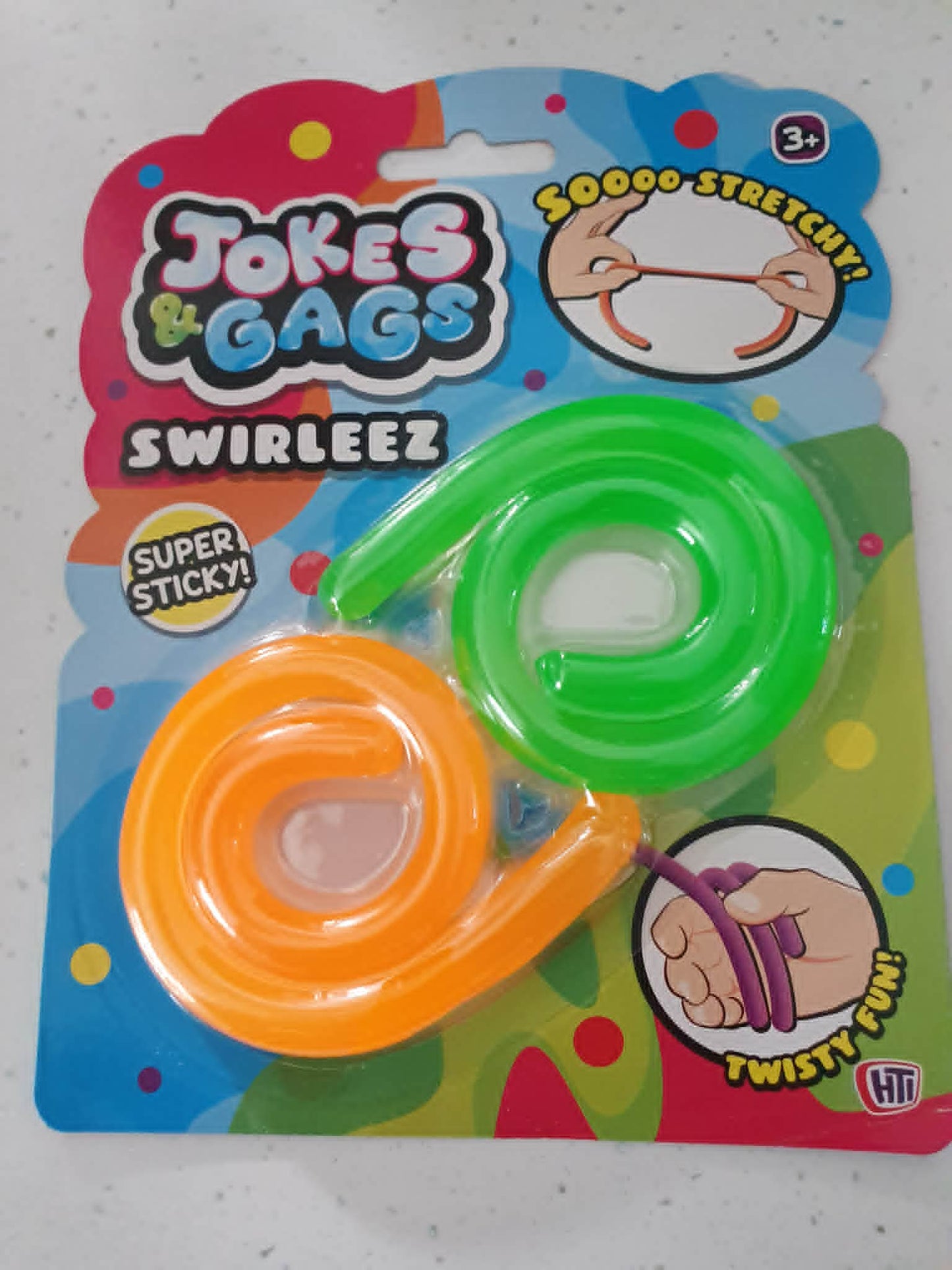 Swirleez pack of 2 squishy toy