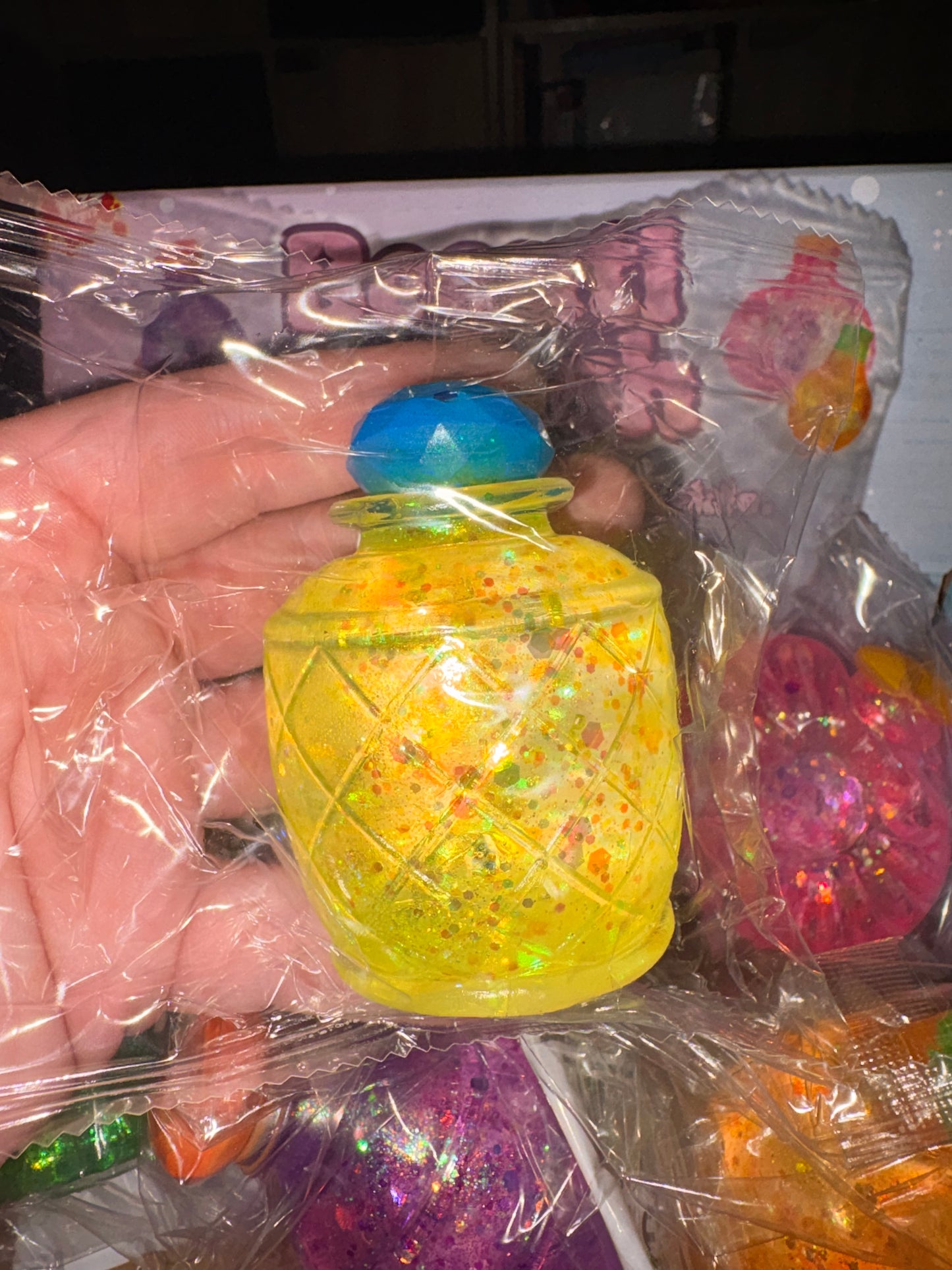 Squishy sugar maltose perfume bottle