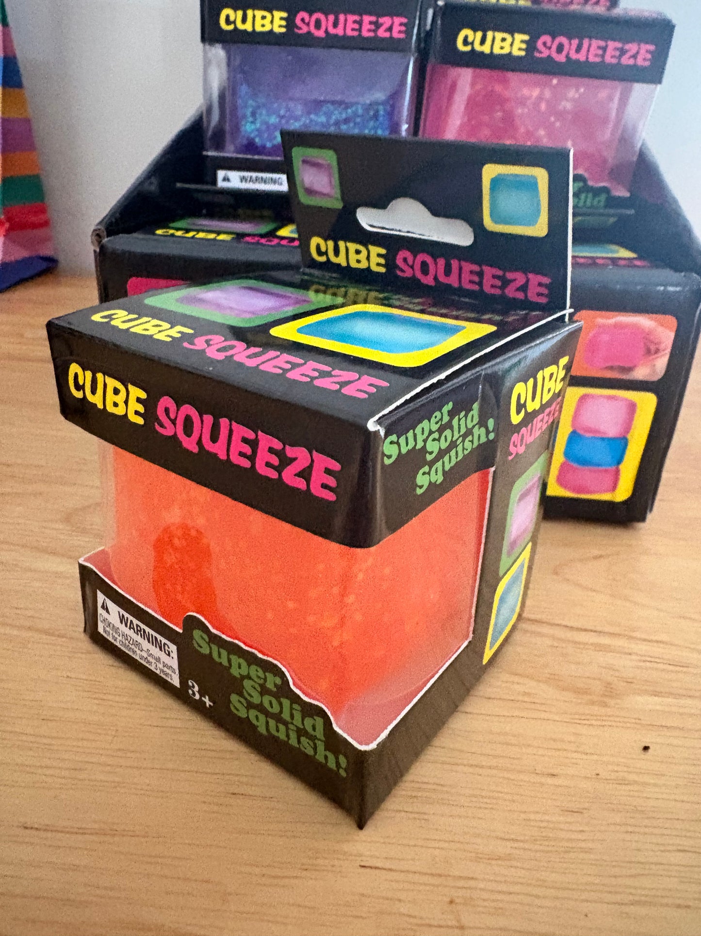 Sugar maltose glitter cubes